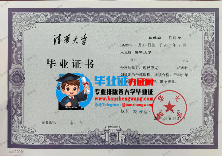 办清华大学硕士研究生毕业证排版制作,清华大学硕士研究生毕业证样本